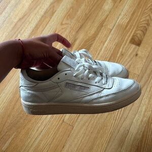 Reebok Club C 85 white leather sneakers
